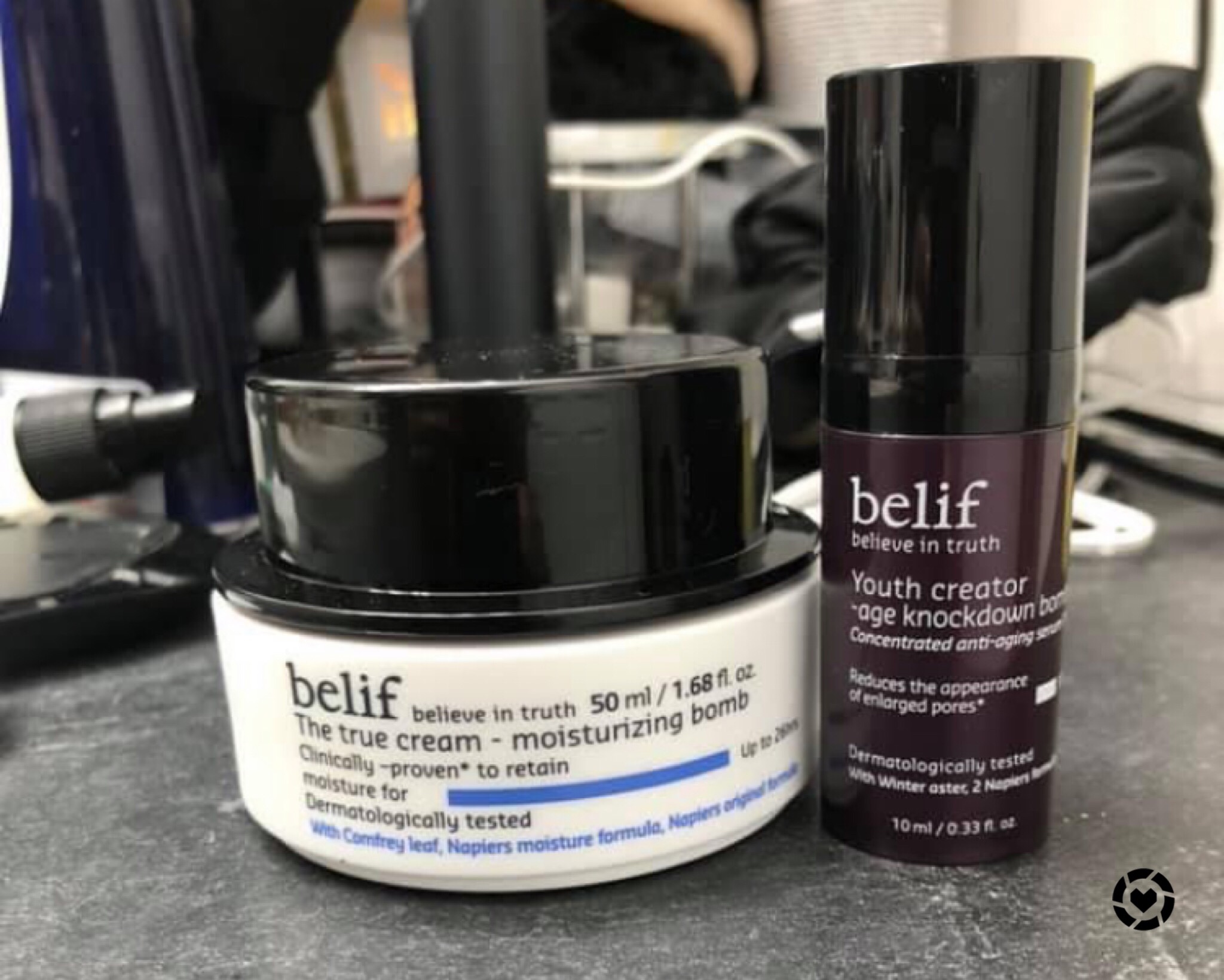 Belif true cream-moisturizing bomb and youth creator-age knockdown review