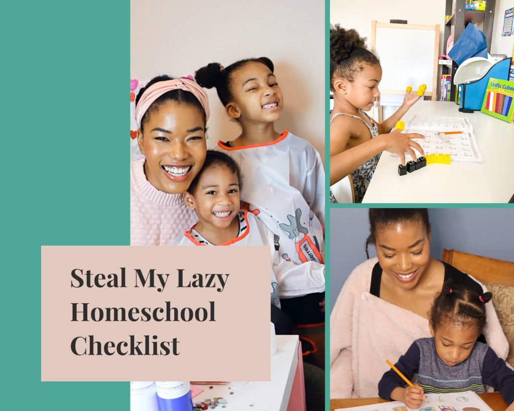 Steal My Lazy Homeschool Checklist