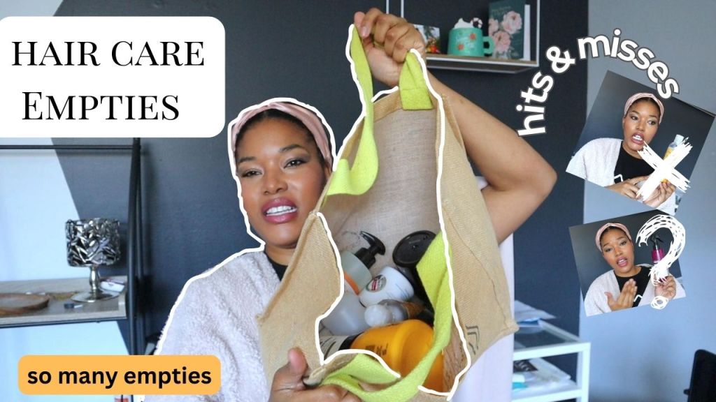 Unveiling My Natural Hair Empties: Curly Hair Essentials&nbsp;Revealed!