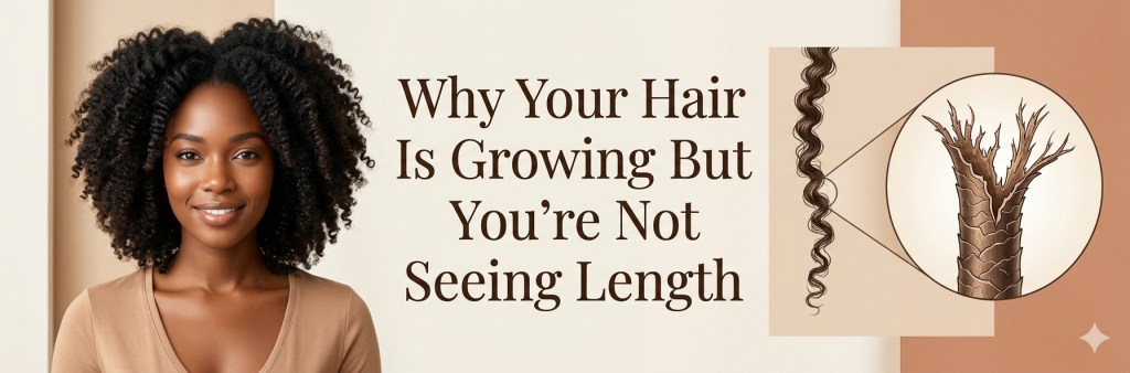 Why Your Hair Is Growing But You’re Not Seeing Length